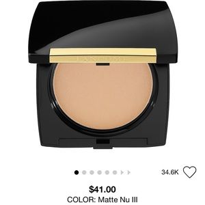 Like new! Lancôme dual finish foundation Nu III